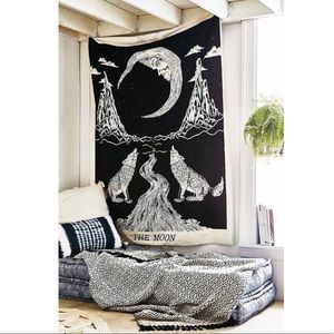 Crying Wolf of the Moon Tapestry